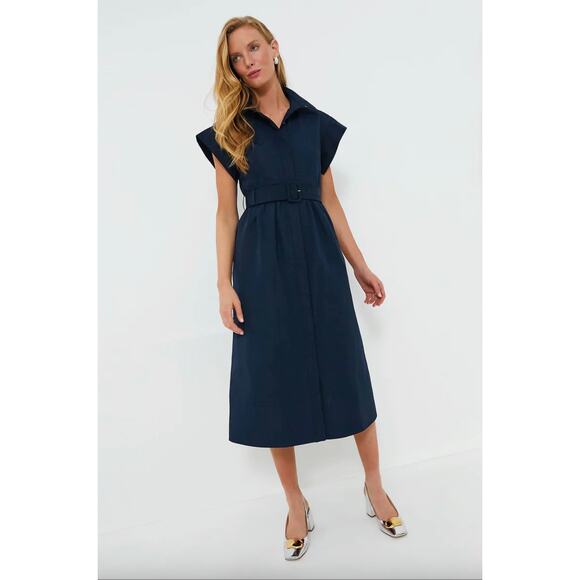 Tuckernuck Navy Chloe Dress Sz S - Picture 1 of 5